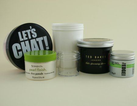 A multitude of plastic jar options
